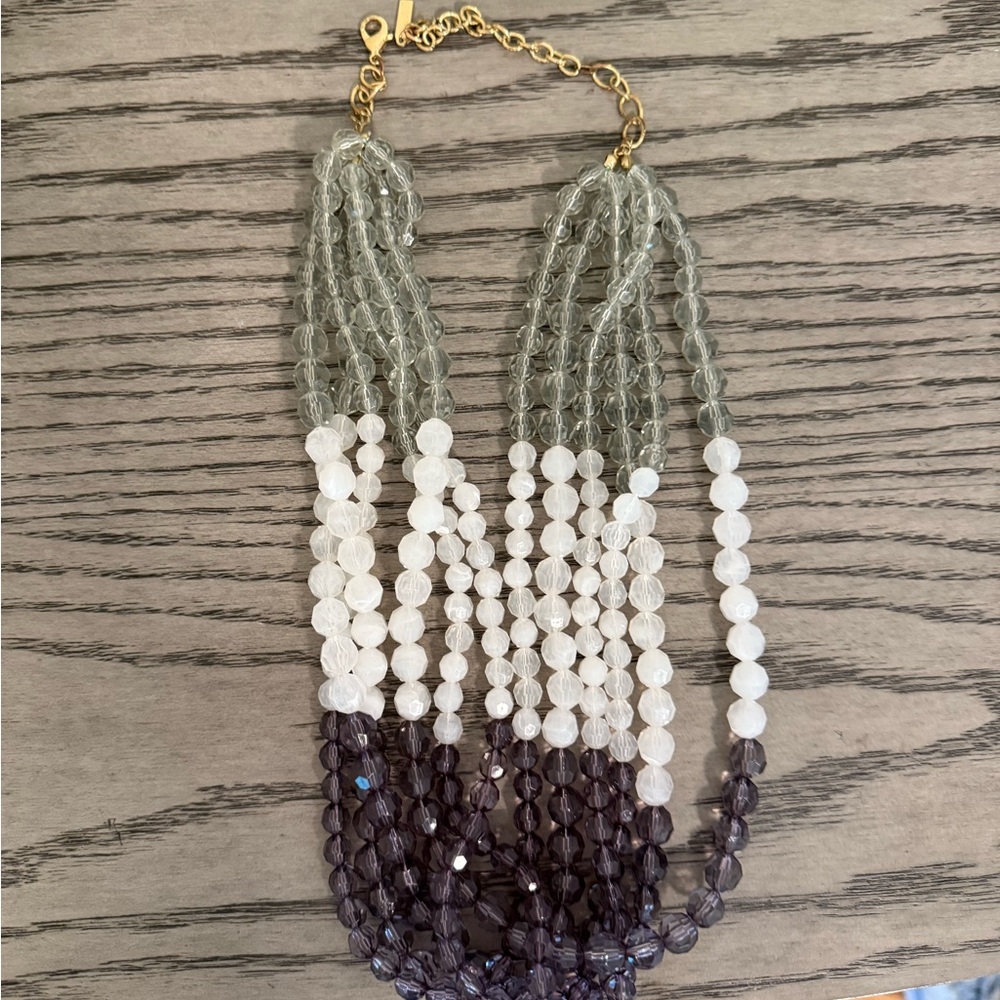 Elegant Multi-Strand Beaded Necklace